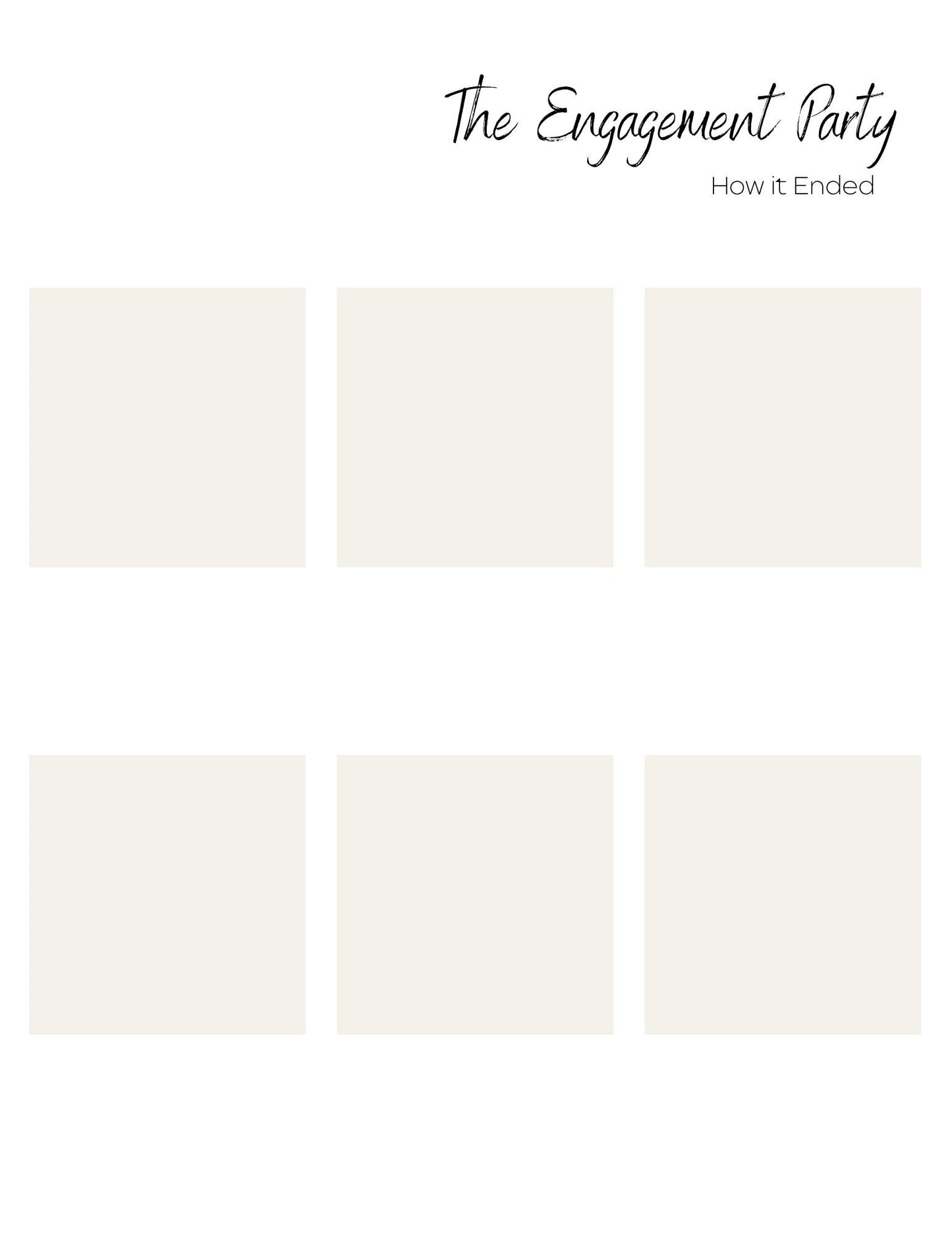 Wedding Party Scrapbook Bundle