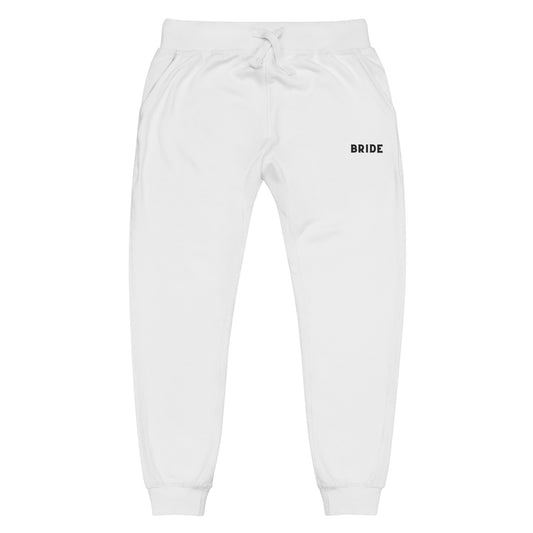 BRIDE Embroidered sweatpants