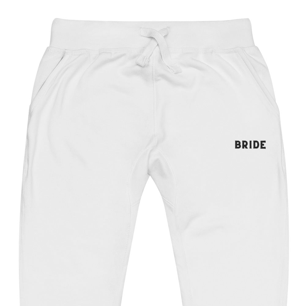 BRIDE Embroidered sweatpants