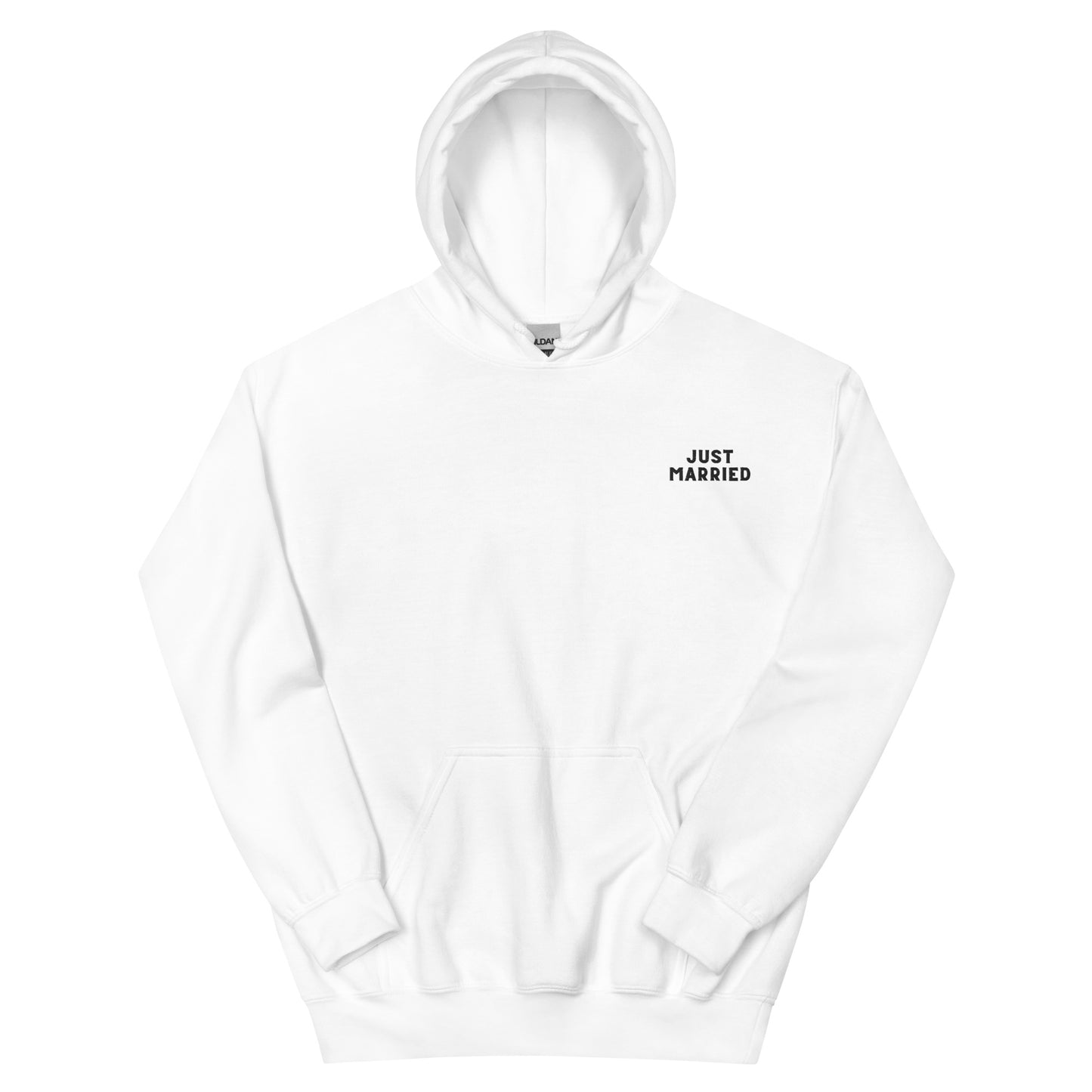 JUST MARRIED Unisex Hoodie