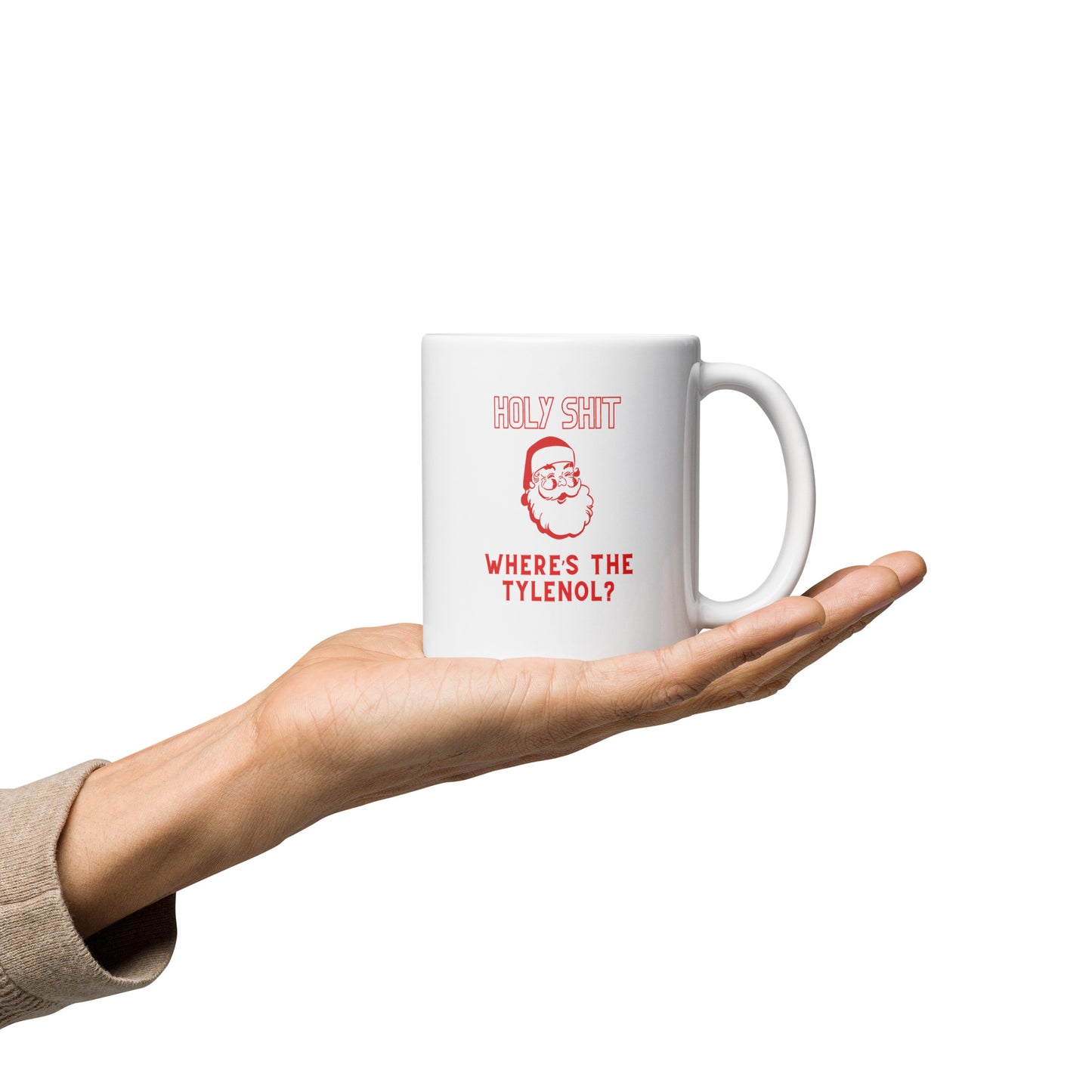 Holy Shit Holiday Mug