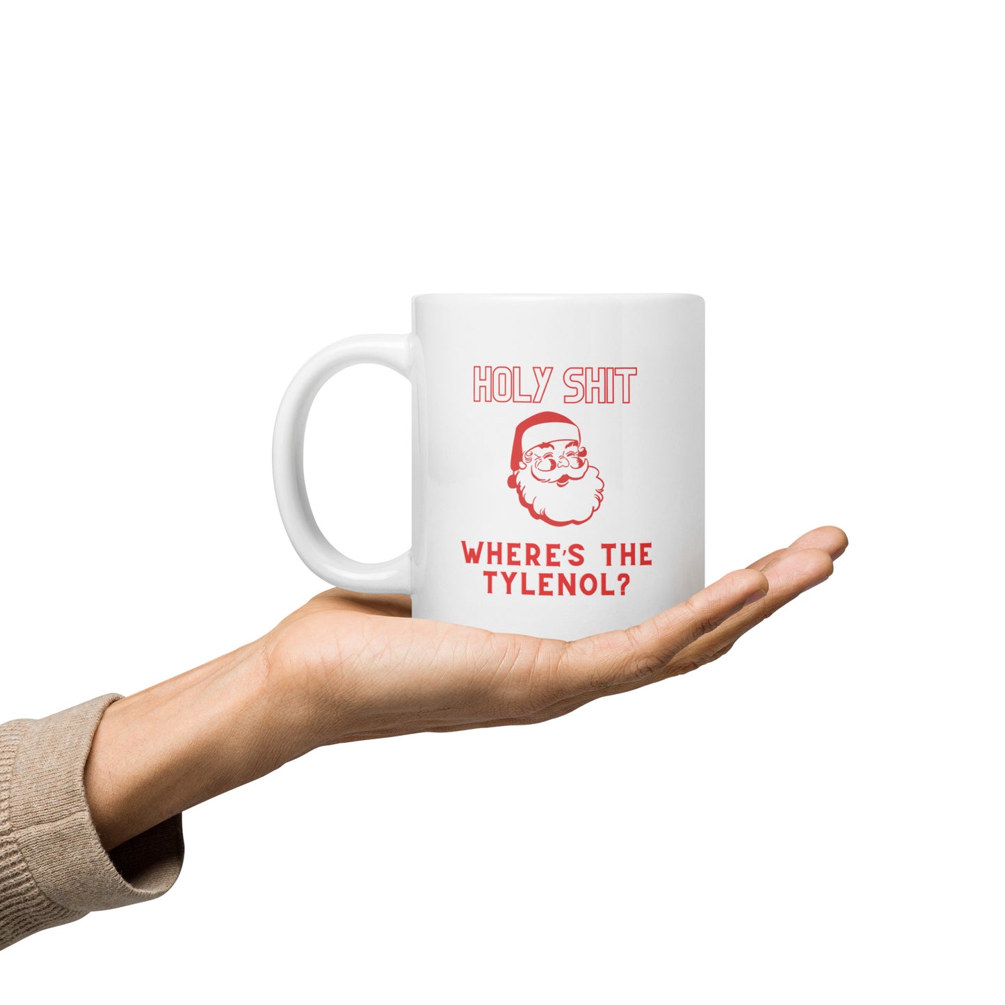 Holy Shit Holiday Mug