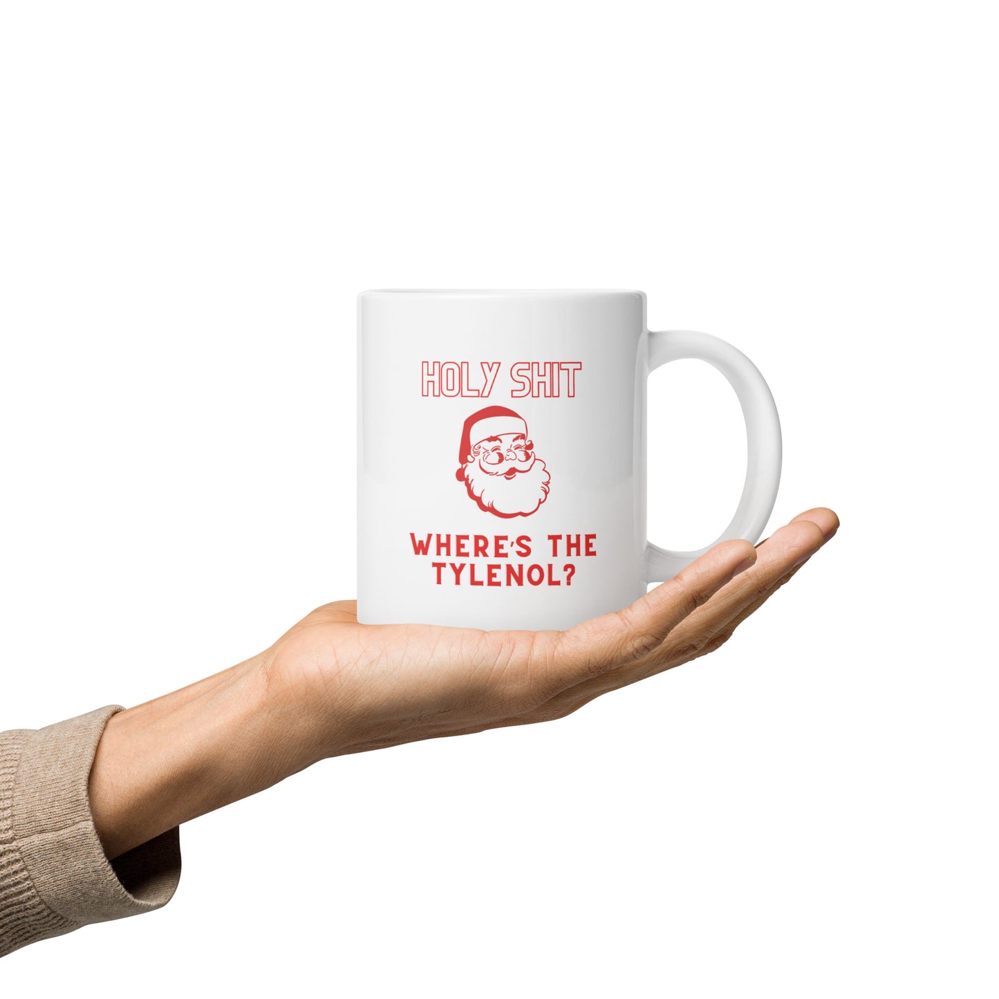 Holy Shit Holiday Mug