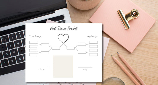 First Dance Bracket Template